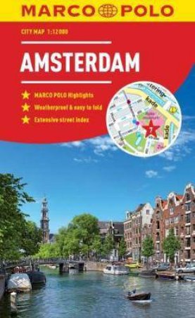 Marco Polo City Map Amsterdam 2018 by Various