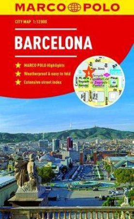 Marco Polo City Map Barcelona 2018 by Various