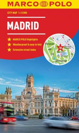 Marco Polo Madrid City Map by Various