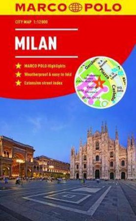 Marco Polo City Map Milan 2018 by Various