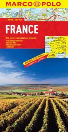 Marco Polo Map: France by Various