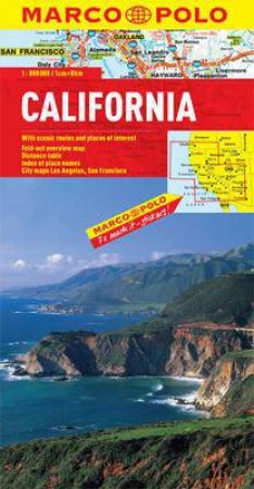 Marco Polo California Map by Various