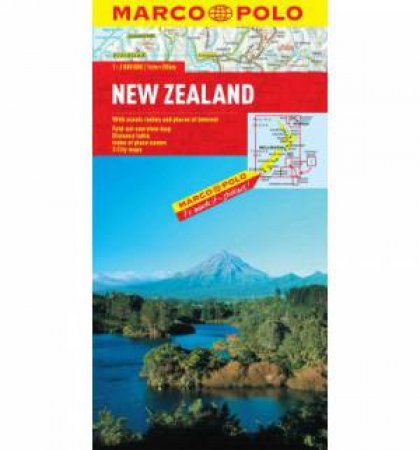 Marco Polo Map: New Zealand by Various