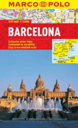 Marco Polo City Map Barcelona by Various