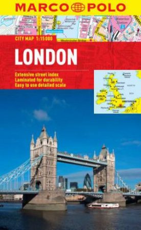 Marco Polo City Map London by Various