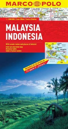 Marco Polo Map Malaysia and Indonesia by Various