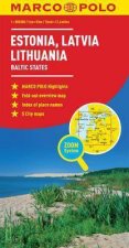 Estonia Latvia Lithuania Map