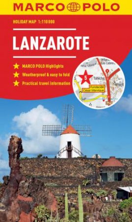 Marco Polo Lanzarote Holiday Map by Various