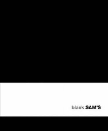 Sams Blank Notebook: Black by Various