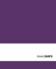 Sams Blank Notebook Purple