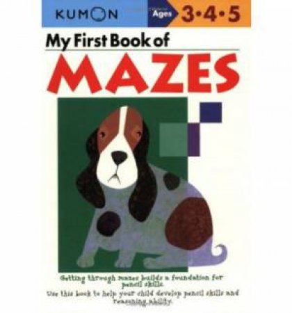 My First Book Of Mazes by Shinobu Akaishi & Eno Sarris