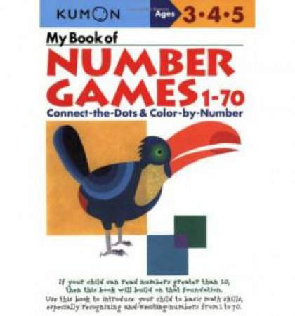 My Book Of Number Games 1-70 by Various