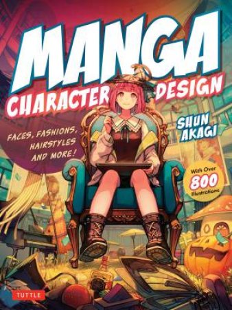 Manga Character Design by Shun Akagi