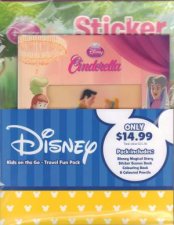 Disney Princess Kids On The Go Travel Fun Pack