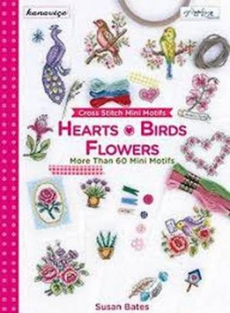 Cross Stitch Mini Motifs: Hearts, Birds, Flowers by Susan Bates