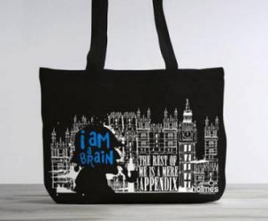 Sherlock Holmes Fashionable Tote Bag by Publikumart