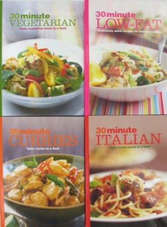 30 Minute Cookbooks - Pack of 4 by Various