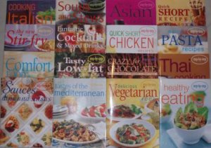 Step-by-Step Cookbooks: Set of 16 by Various