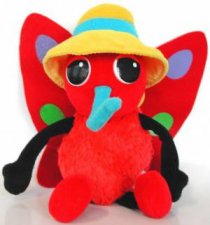 Funny Little Bugs Benny Butterfly Plush Toy