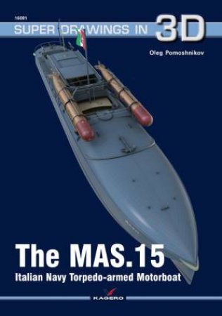 MAS.15 Italian Navy Torpedo-Armed Motorboat by Oleg Pomoshnikov