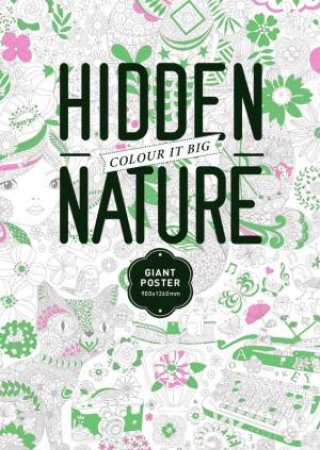 Hidden Nature Colouring Poster by Toc de Groc