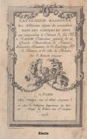 Pierre Jean Mariette: Catalogue Raisonne by ROSENBERG P.