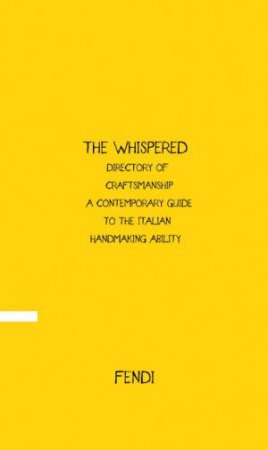 Whispered Directory of Craftsmanship Vol. 2 by GABARDI VITTORIA FILIPPI