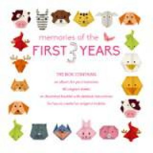 My First 3 Years (girl) Record Book and Origami Mobile Kit by WHITE STAR