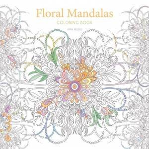 Floral Mandalas: Coloring Book by SARA MUZIO