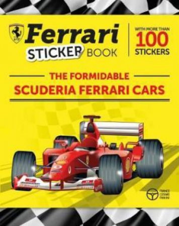 Ferrari Sticker Book: Formidable Scuderia Ferrari Cars by Margherita Vecchiati