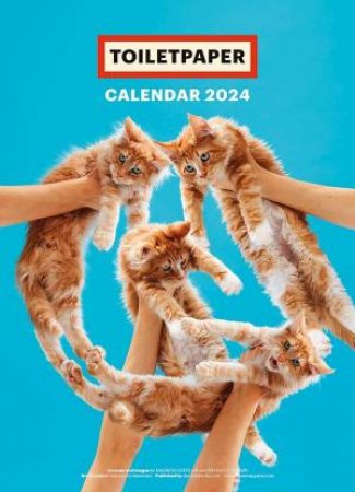 Toiletpaper Calendar 2024 by Maurizio Cattelan & Pierpaolo Ferrari