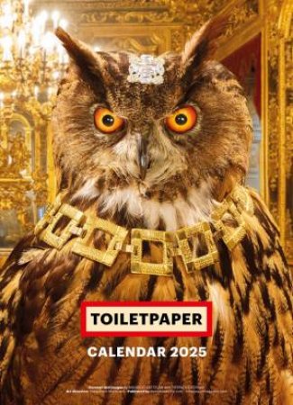 Toiletpaper Calendar 2025 by Maurizio Cattelan & Pierpaolo Ferrari