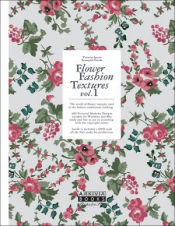 Flower Fashion Textures 1  (with DVD) by SGUERA VINCENZO