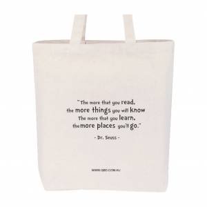 Canvas Quote Tote: Dr. Seuss by Unknown