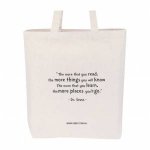 Canvas Quote Tote Dr Seuss