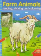 Farm Animals Reading Sticking  Colouring