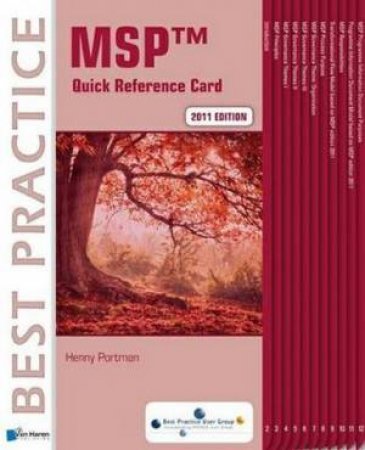 MSP 2011 Edition - Quick Reference Card (set of 5) (English Version) by Henry Portman