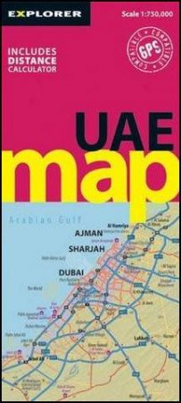 UAE Map, 4th Edition by Explorer Publishing 