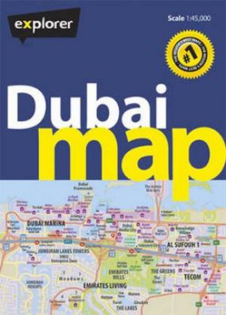 Dubai Map 4/e by Explorer Publishing and Distribution