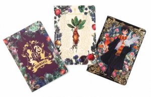 Harry Potter: Floral Fantasy Planner Notebook Collection (Set of 3) by Insights