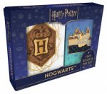 Harry Potter Hogwarts Tiny Book and Pin Set